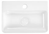 Mallory Basin 365 x 260mm (White)- Clearance