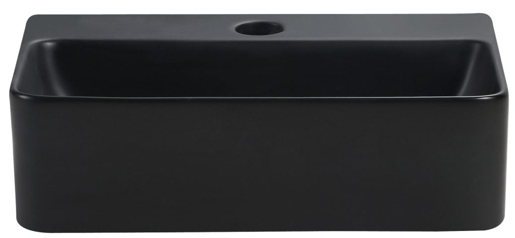 Mallory Basin 365 x 260mm (Black)- Clearance
