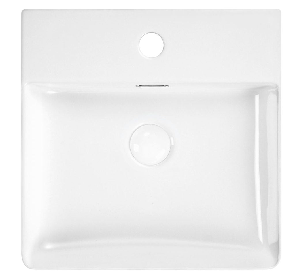 Florentine Basin 420 x 420mm (White)- Clearance