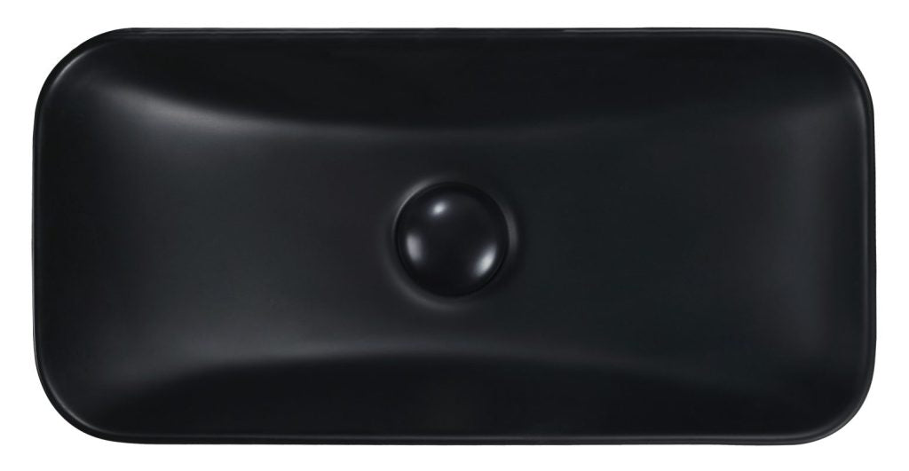 Riva Basin 480 x 230mm (Black)- Clearance