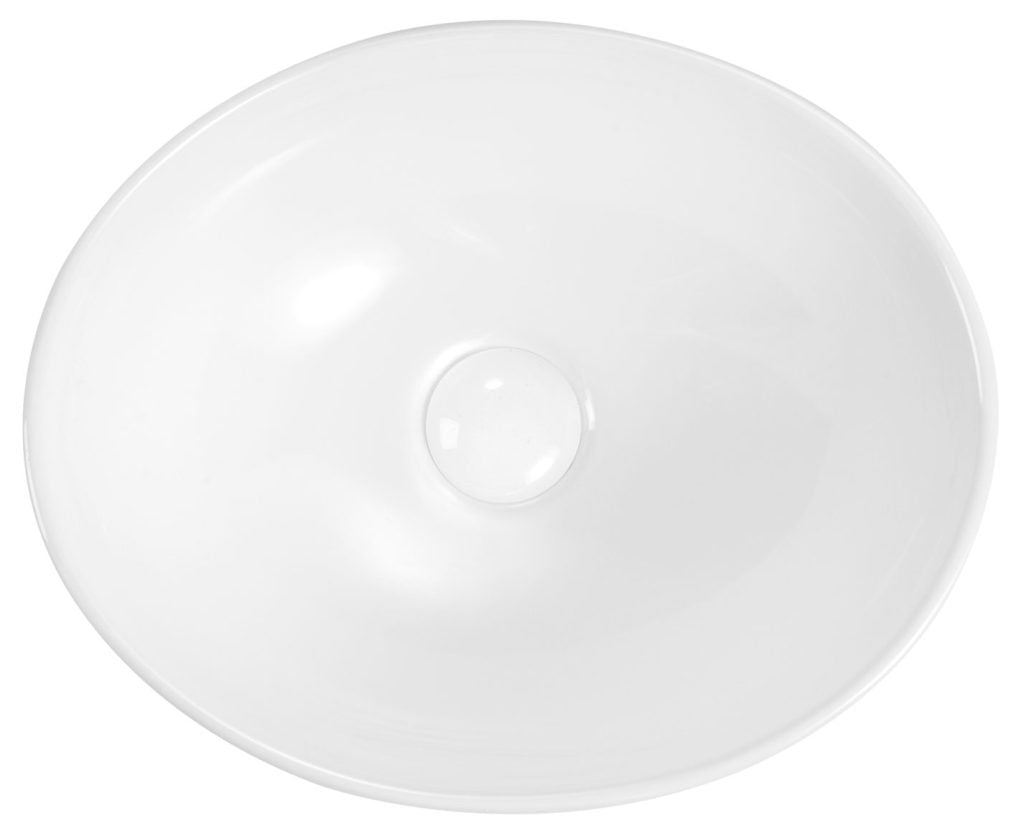 Gemini Basin (405 x 335mm) (White)- Clearance