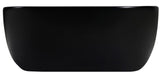 Lina Basin 460 x 320mm (Black)- Clearance
