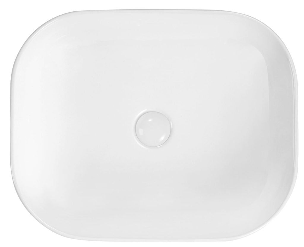 Lina Basin 500 x 400mm (White)- Clearance