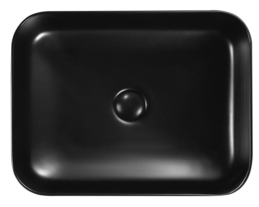 Riva Basin 500 x 390mm (Black)- Clearance
