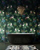 SAPPHIRE BLACK Freestanding Bathtub Overflow 1650mm