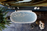 PALERMO Freestanding Bathtub Overflow 1650mm/1750mm