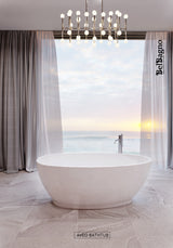 AVEO Freestanding Bathtub Overflow 1700MM