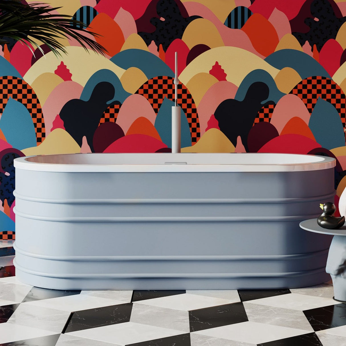 BUCCIANO Freestanding Bathtub Overflow 1675mm