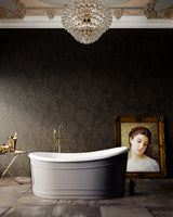 RITZ Freestanding Bathtub with Overflow (Matte Grey) (1700mm)