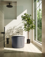 RITZ Freestanding Bathtub with Overflow (Matte Grey) (1700mm)