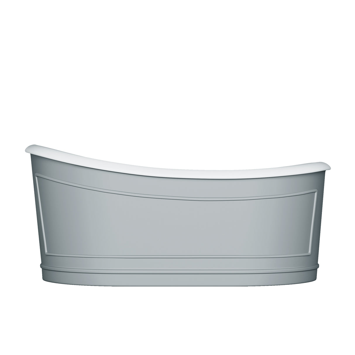 RITZ Freestanding Bathtub with Overflow (Matte Grey) (1700mm)
