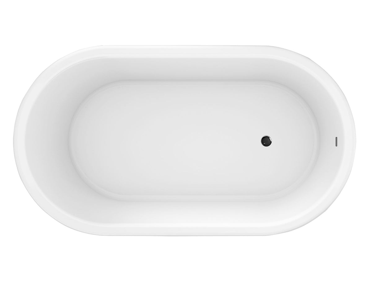 RITZ Freestanding Bathtub with Overflow (Matte Grey) (1700mm)