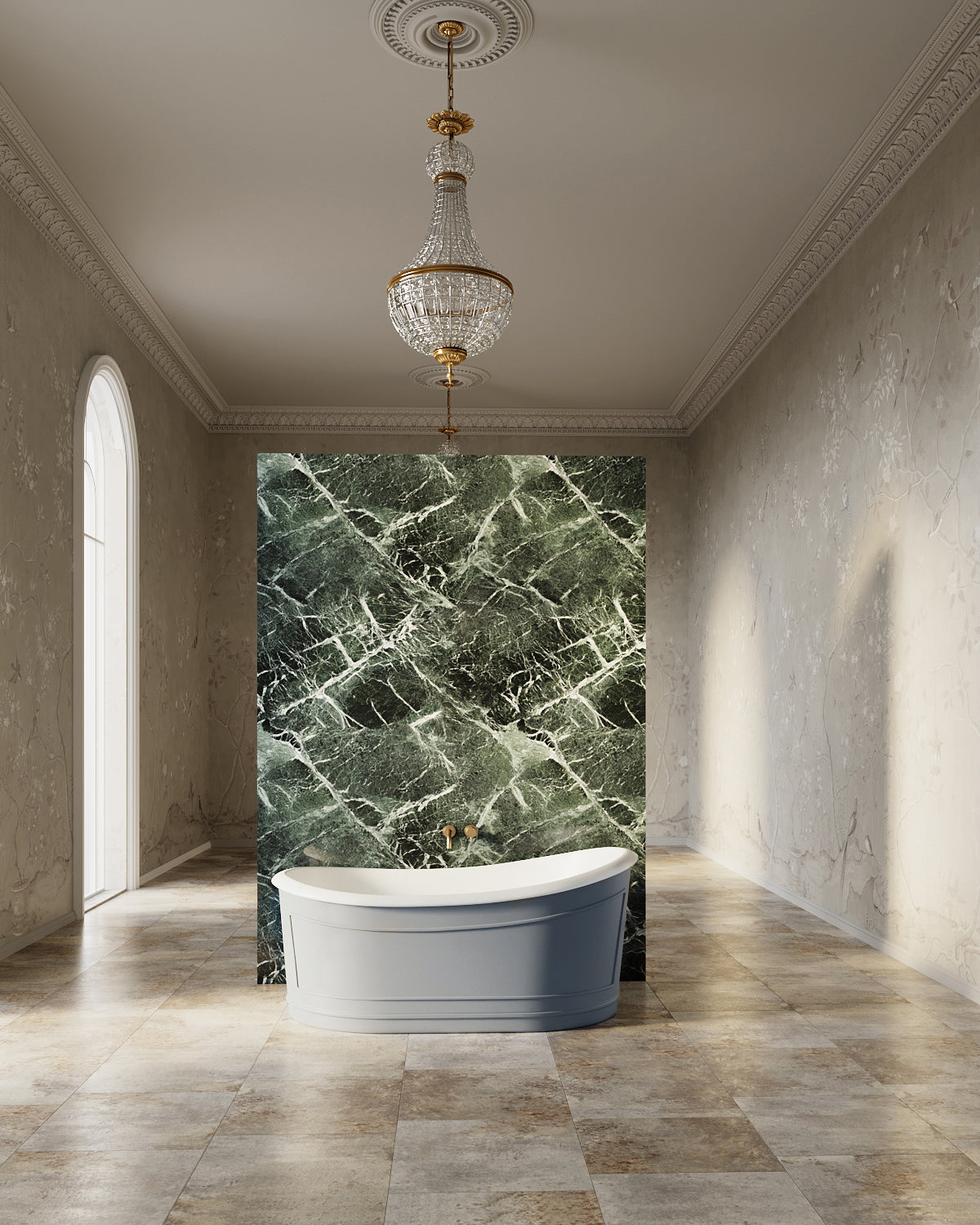 RITZ Freestanding Bathtub with Overflow (Matte Grey) (1700mm)