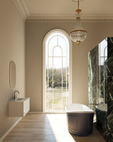 RITZ Freestanding Bathtub with Overflow (Matte Grey) (1700mm)