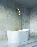 RITZ Freestanding Bathtub with Non-Overflow (Matte White) (1700mm)