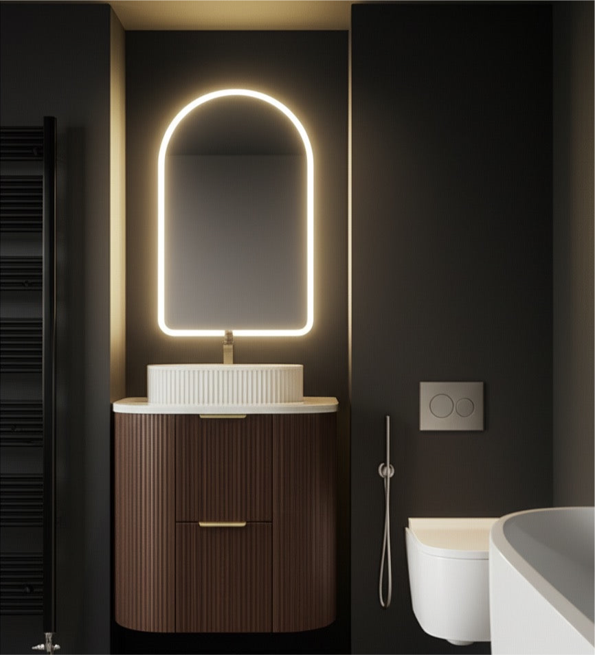CETO ARTIS-D Wall Hung Vanity Walnut (All Sizes)