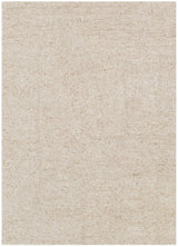 Seren Beige Modern Wool Rug