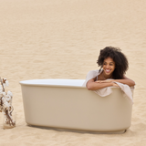 BERG Soft Sand Freestanding Bathtub Non-overflow 1500mm