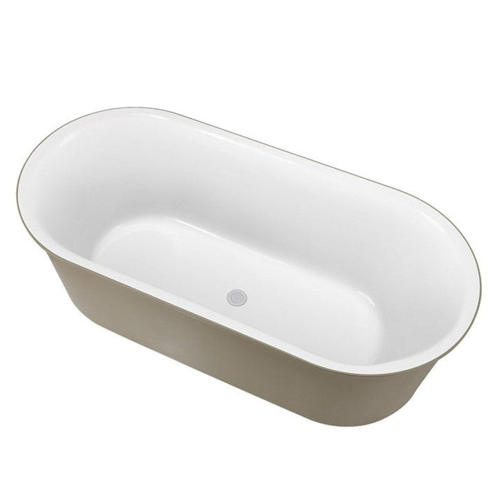 BERG Soft Sand Freestanding Bathtub Overflow (1500/ 1700mm)