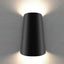 BESTRI: LED Tri-CCT Exterior Surface Mounted Cone Up/Down Wall Light IP65