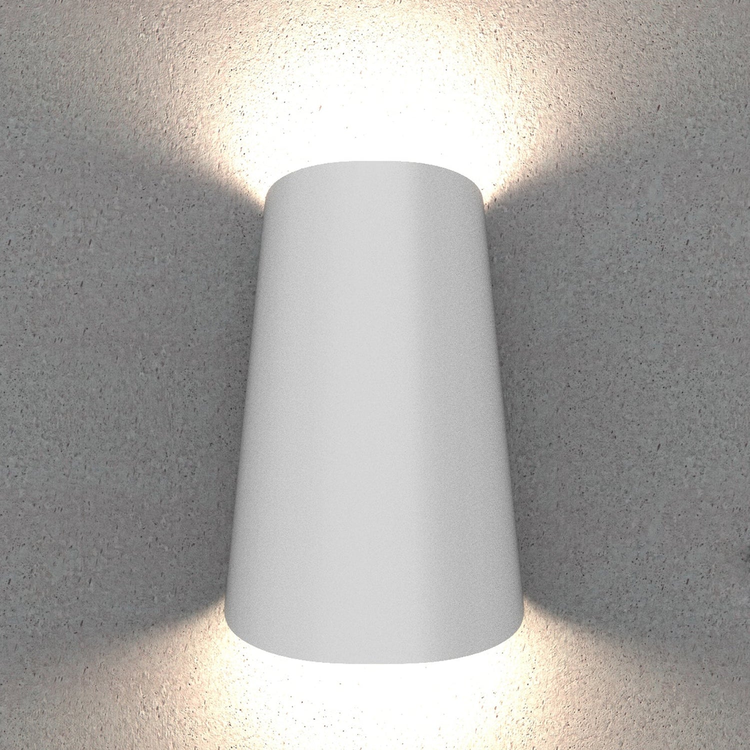 BESTRI: LED Tri-CCT Exterior Surface Mounted Cone Up/Down Wall Light IP65