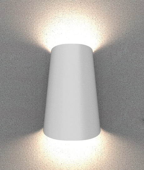 BESTRI: LED Tri-CCT Exterior Surface Mounted Cone Up/Down Wall Light IP65