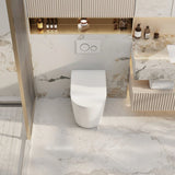 Berlin99 Wall-Faced Floor Pan Toilet (Matte White)