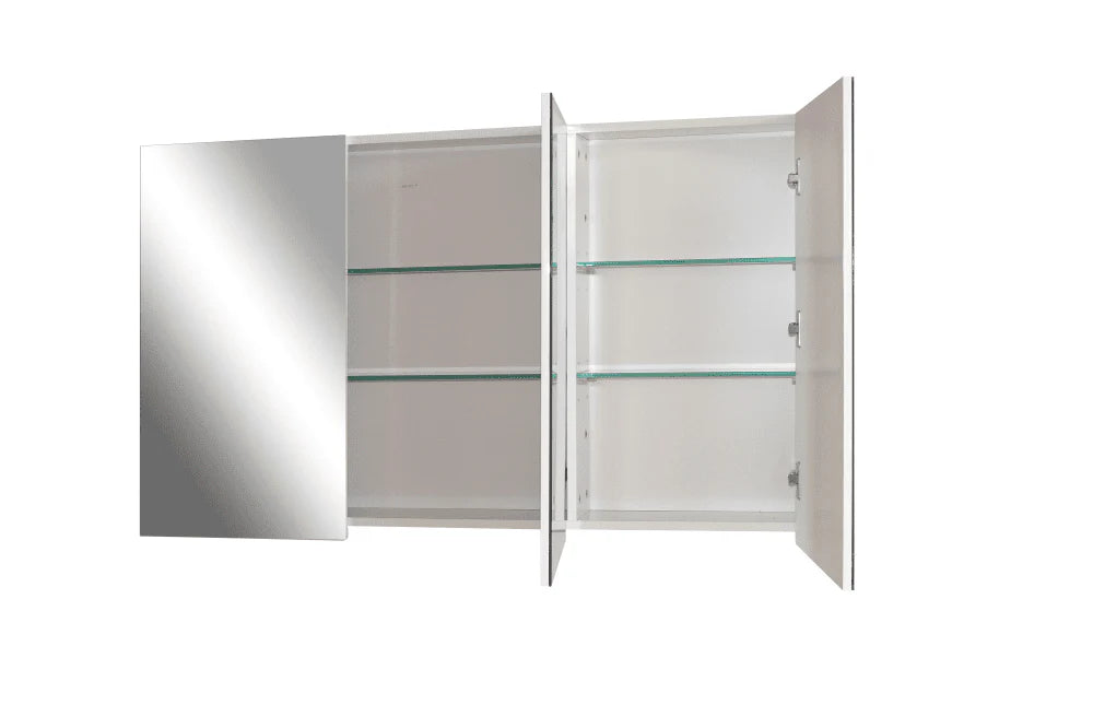 BIANCA MDF Shaving Cabinet 1200mm - Gloss White