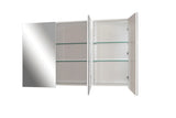 BIANCA MDF Shaving Cabinet 1200mm - Gloss White