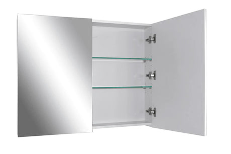 BIANCA PVC Shaving Cabinet 900mm - Glossy White-2