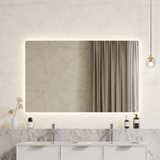 POS LED Rectangular Backlit Frameless Mirror 750/900