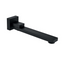 Blaze Bathtub Basin Wall Spout - Matte Black