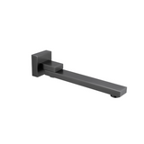 Blaze Bathtub Basin Wall Spout - Brushed Gun Metal