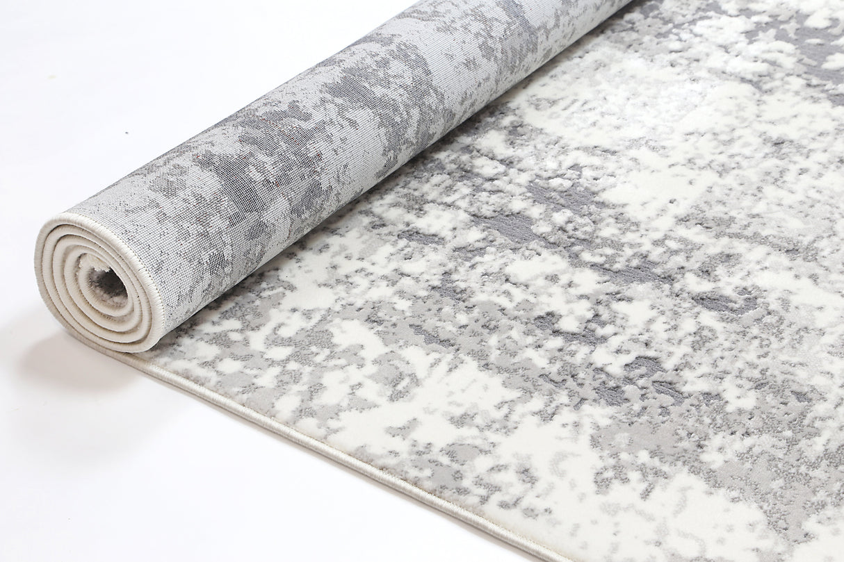 Bohemian Paradise One Modern Grey Rug - 01GREY