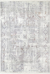 Bohemian Paradise Panel Grey Multi Rug - 03GMUL