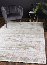 Bohemian Paradise Traditional Grey Blue Rug - 04GBLU