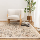 Bohemian Paradise Vintage Beige Multi Rug - 07BMUL
