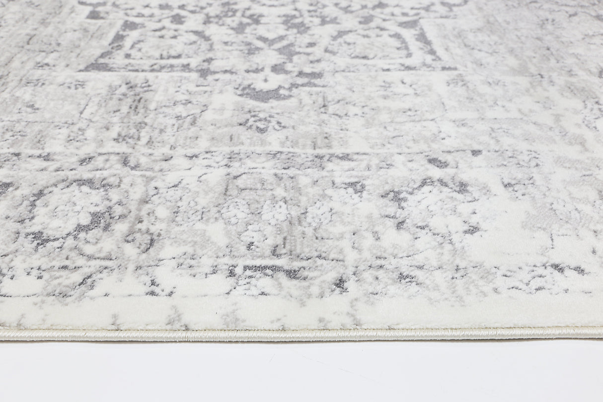 Bohemian Paradise Classic Vintage Grey Rug - 09GREY