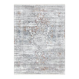 Bohemian Paradise Medalion Grey Multi Rug - 06GMUL