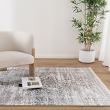 Bohemian Paradise Medalion Grey Multi Rug - 06GMUL