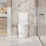 Berlin Rimless Back To Wall Toilet Suite (Matte White)