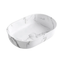 BRONTE Ceramic Basin (Oval: 500x360x125)