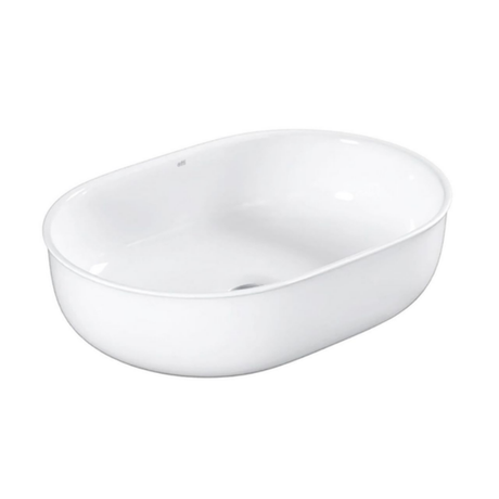 BRONTE Ceramic Basin (Oval: 500x360x125)