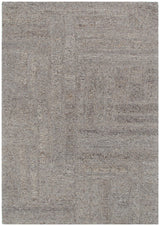 Seren Brown Grey Modern Wool Rug