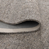 Seren Brown Grey Modern Wool Rug