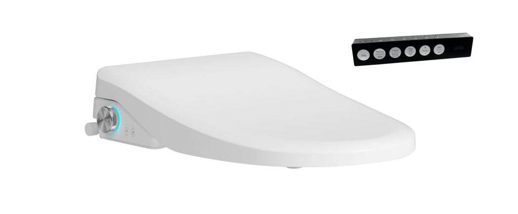 CATANIA Standard LUNA Rimless Back to Wall Smart Toilet Suite