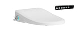 CATANIA Standard LUNA Rimless Back to Wall Smart Toilet Suite