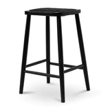 Calibre CBS8016-OW 65cm Bar Stool - Full Black