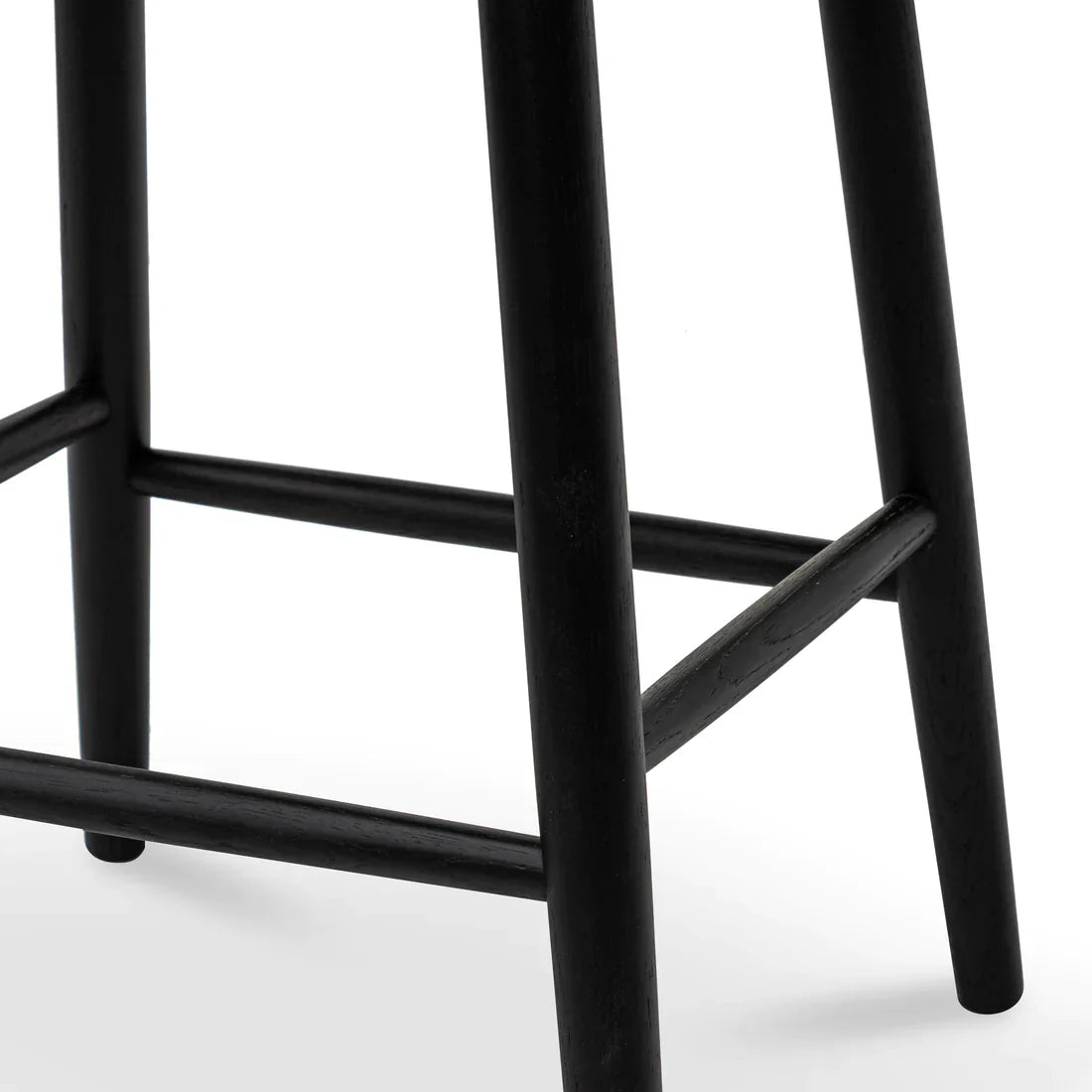 Calibre CBS8016-OW 65cm Bar Stool - Full Black
