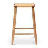 Calibre CBS8017-OW 65cm Rattan Bar Stool - Natural